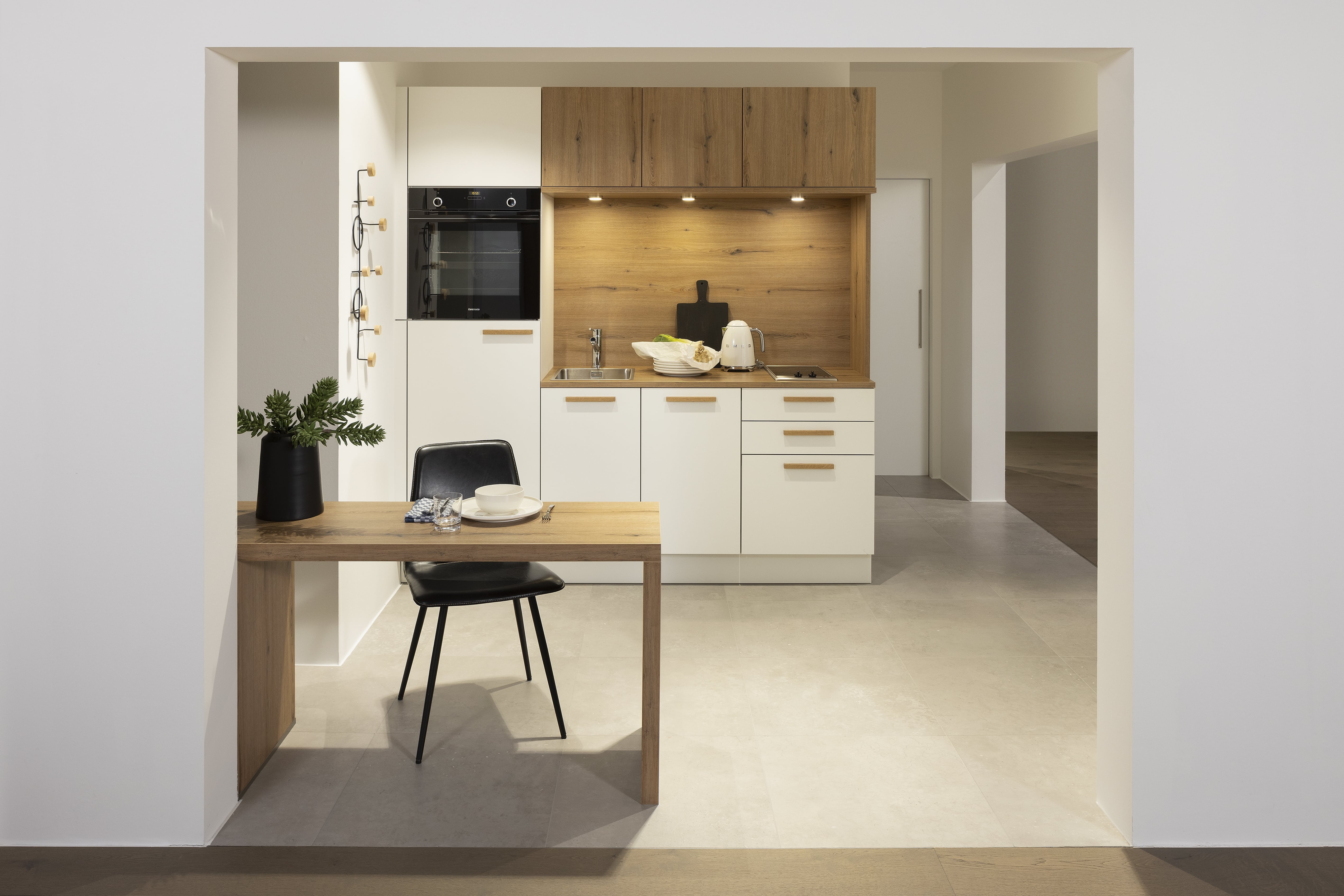 NOLTE Tinykitchen Manhattan Vulkaneiche